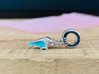 Charm Colgante | Caracola Azul Mar