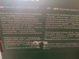 Rascador Eléctrico Parkside