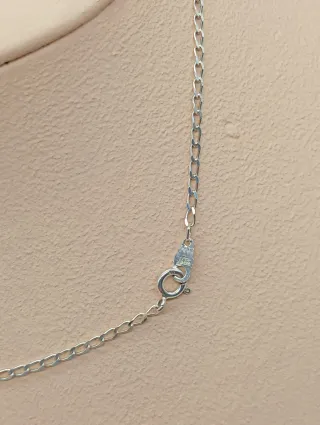 Collar Plata Ley 925 con Colgante Espiral