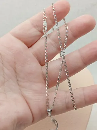 Collar Plata Ley 925 con Colgante Espiral