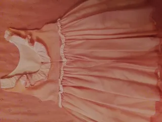 Vestido niña talla 4-6 rosa