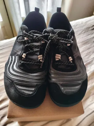 Zapatillas Xero Barefoot Negras/Grises