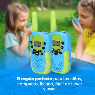 NK Walkie Talkies para Niños hasta 3 km alcance