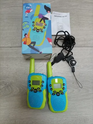 NK Walkie Talkies para Niños hasta 3 km alcance