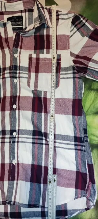 Camisa M Livergy cuadros