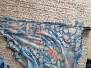 2 Foulard Cuori Blu e Bianchi