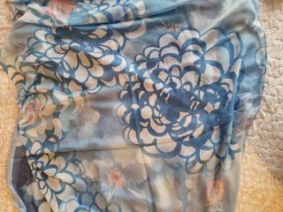 2 Foulard Cuori Blu e Bianchi