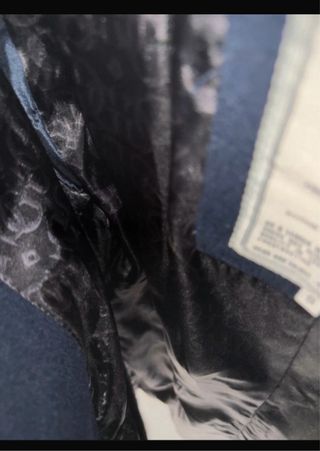 Abrigo Guess azul doble botonadura