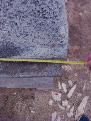 Barbacoa de piedra y terracota