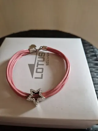 Pulsera Lotus Silver estrella circonitas