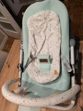 Hamaca bebé Jané verde agua