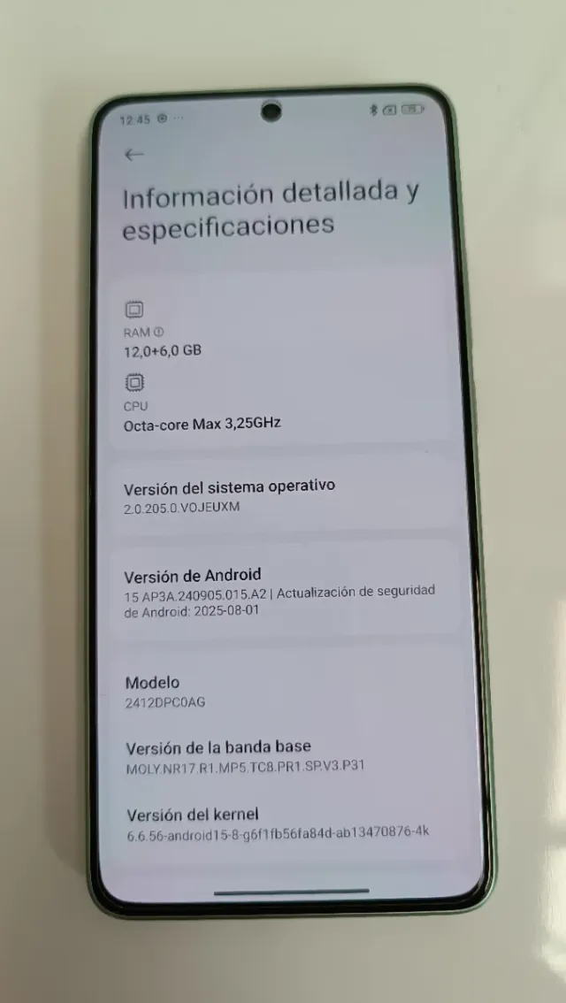 Móvil Poco X7 Pro Verde C3Y0440