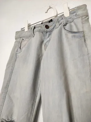 Pantalones vaqueros denim tiro bajo Zara Y2K