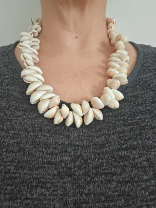 Collana vintage conchiglie naturali