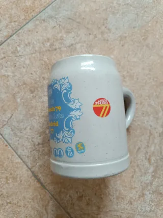 Jarra de cerveza Asta Munich 79 Madrid 77