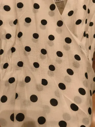 Blusa lunares cruzado