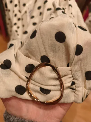 Blusa lunares cruzado