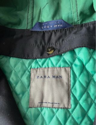 Chaqueta Zara Man Talla M Azul