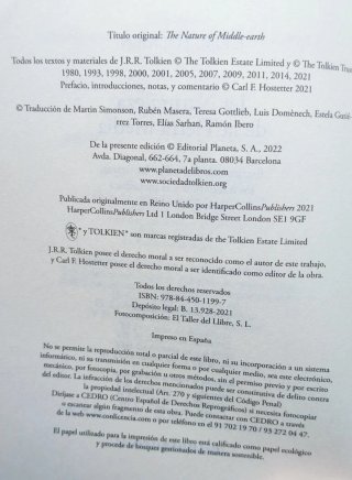 La naturaleza de la Tierra Media