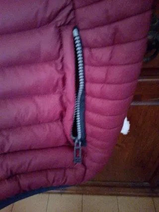 Gilet Clayton reversibile blu/bordeaux taglia L