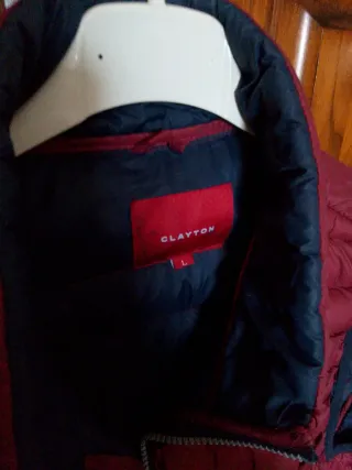 Gilet Clayton reversibile blu/bordeaux taglia L