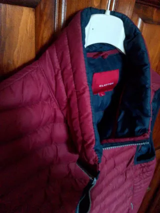 Gilet Clayton reversibile blu/bordeaux taglia L