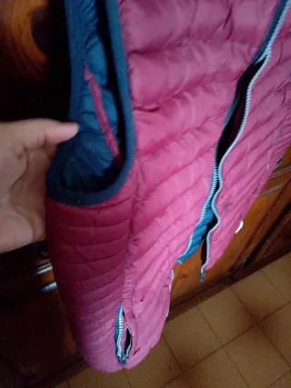 Gilet Clayton reversibile blu/bordeaux taglia L