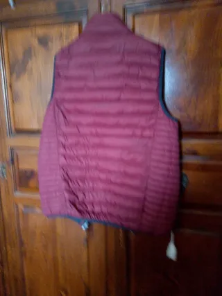 Gilet Clayton reversibile blu/bordeaux taglia L