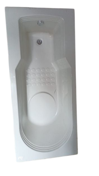 Vasca da bagno bianca in acrilico