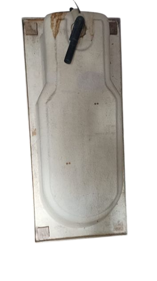 Vasca da bagno bianca in acrilico