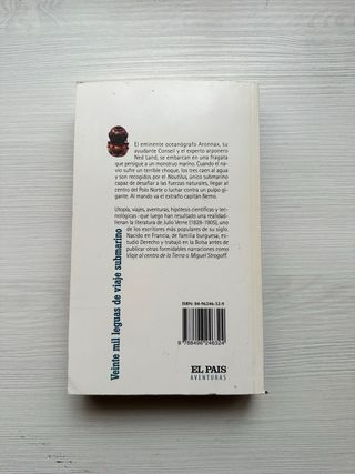 Veinte mil leguas de viaje submarino – Julio Verne