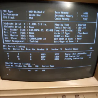 PC AMD VOODOO 3 3000 SOUND BLASTER