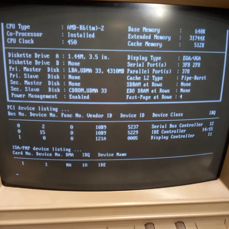 PC AMD VOODOO 3 3000 SOUND BLASTER afbeelding 3