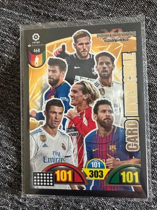 Carta Invencible Adrenalyn XL 17-18 CAMBIO o VENDO