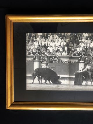 Antiguo Cuadro El Cordobés 1960 fotos Cano