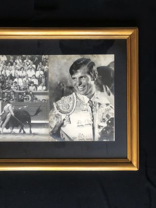 Antiguo Cuadro El Cordobés 1960 fotos Cano