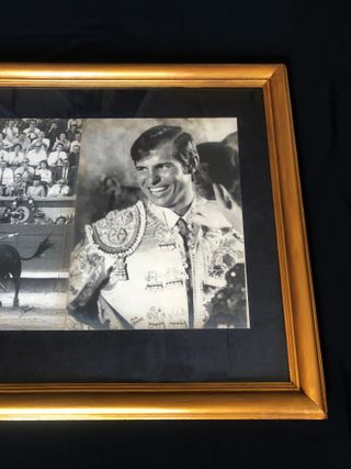 Antiguo Cuadro El Cordobés 1960 fotos Cano