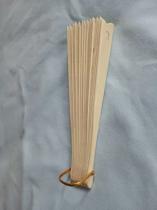 Abanico Novia Blanco Roto