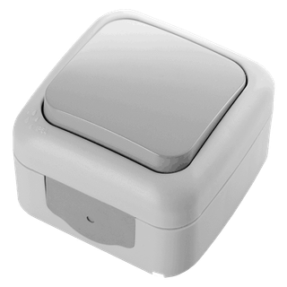 PANASONIC VIKO INTERRUPTOR 1 POLO IP54 GRIS