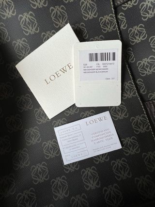 Maletín Loewe Marrón Monograma