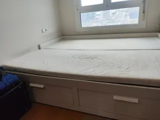 Cama Diván Brimnes + 2 Colchones Sultan Fonnes