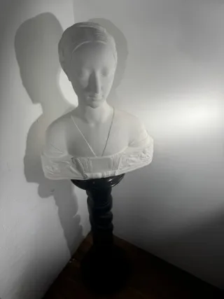 Busto Principessa Ippolita Maria Sf in gesso