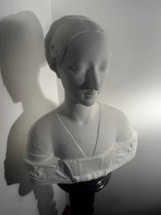 Busto Principessa Ippolita Maria Sf in gesso