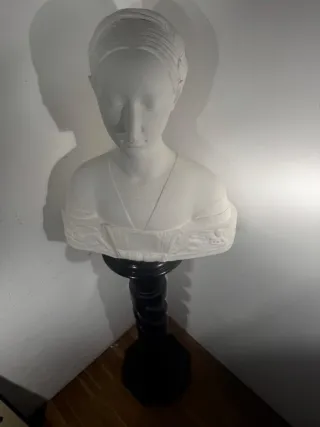 Busto Principessa Ippolita Maria Sf in gesso