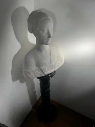 Busto Principessa Ippolita Maria Sf in gesso
