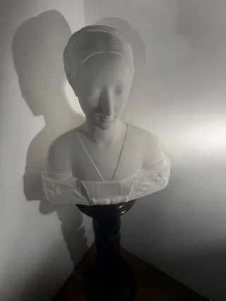 Busto Principessa Ippolita Maria Sf in gesso