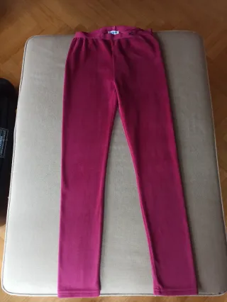 Pantalón niña color fucsia