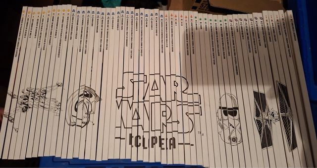Lote de enciclopedia de star wars