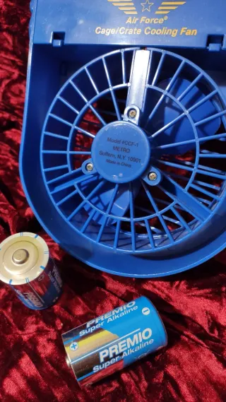 VENTILADOR PARA TRANSPORTÍN MASCOTAS