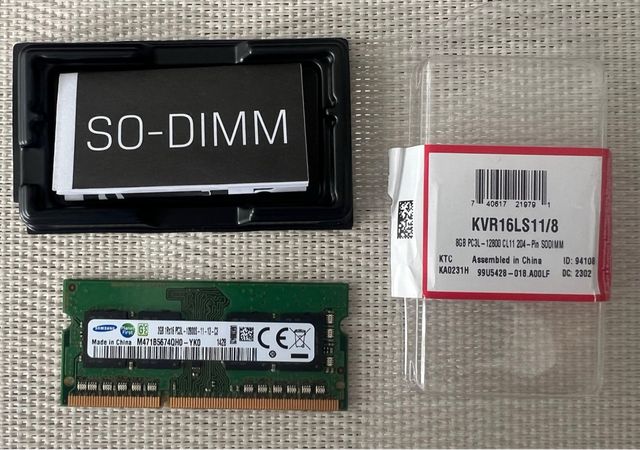 Memoria RAM Samsung KVR16LS11/8 8GB DDR3